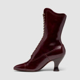 Edith Edwardian Boots (Cordovan)