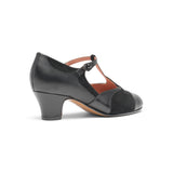 Doris 1920s Pumps (Black)