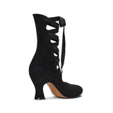 Tango Edwardian Boots (Black Suede)