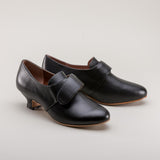 Kensington 18th Century Leather Shoes (Black)